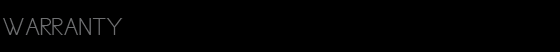 warranty