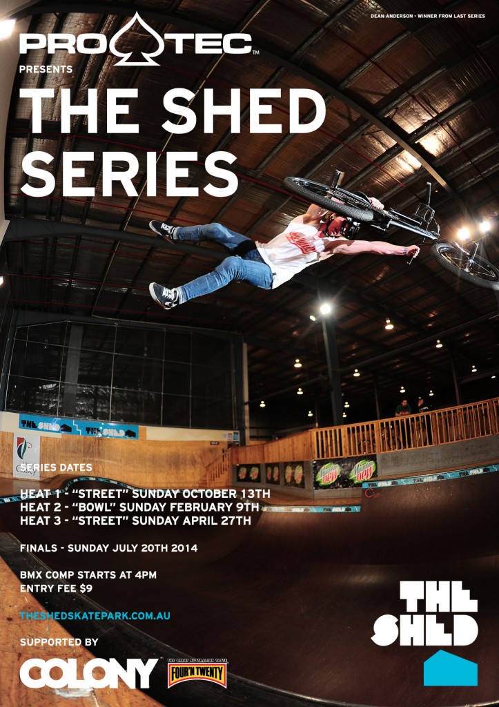 SHED COMP BMX 2013 Poster